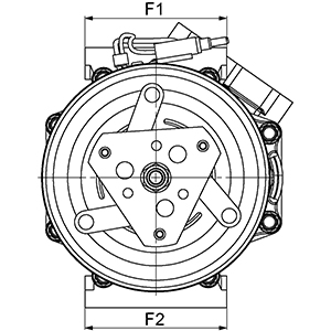 Compressor, air conditioning - 240240 HC-Cargo