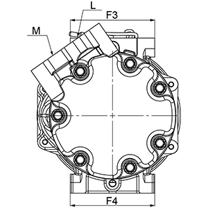 Compressor, air conditioning - 240240 HC-Cargo