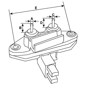 Alternator Regulator - 132737 HC-Cargo