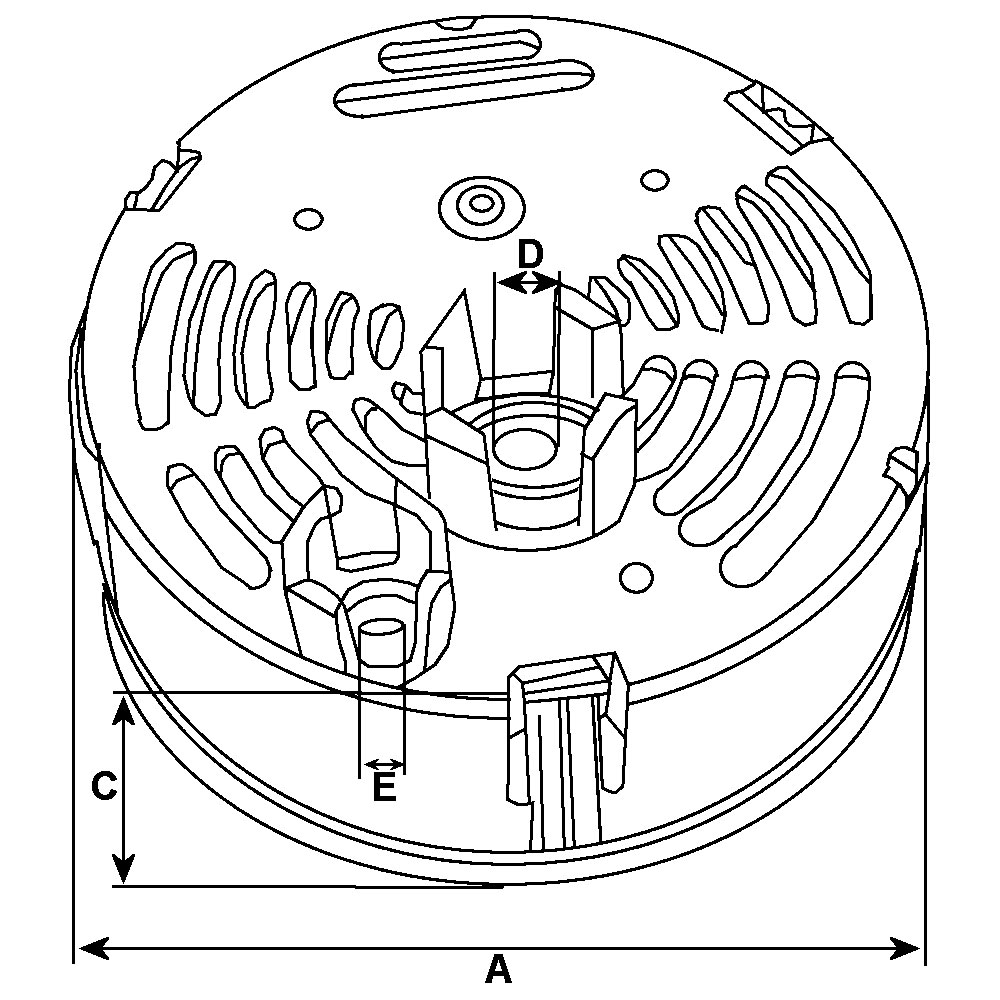 Cappuccio protettivo, Alternatore - F 032 333 543 HC-Cargo
