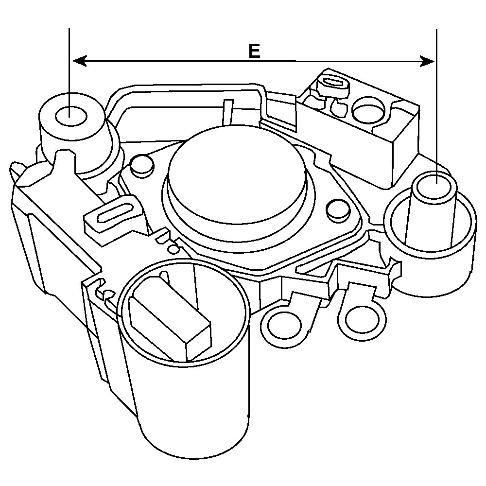Alternator Regulator - F 032 235 551 HC-Cargo