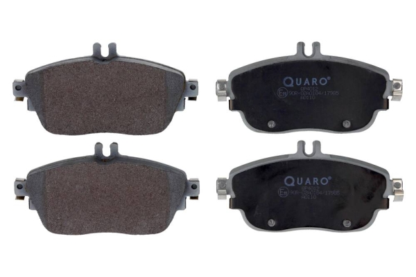 Brake Pad Set, disc brake - QP4012 QUARO