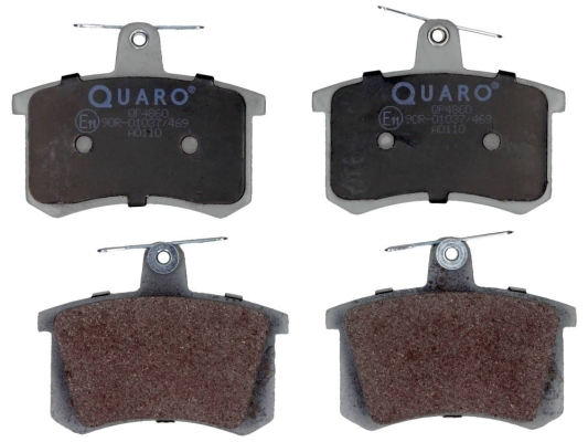 Комплект тормозных колодок, дисковый тормоз - QP4860 QUARO
