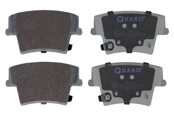 Brake Pad Set, disc brake - QP7302 QUARO