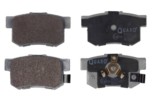 Brake Pad Set, disc brake - QP5504 QUARO