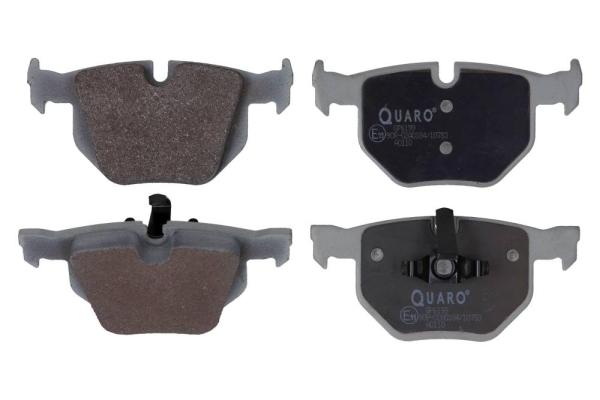 Kit pastiglie freno, Freno a disco - QP6199 QUARO