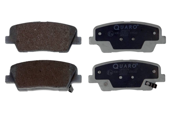 Комплект тормозных колодок, дисковый тормоз - QP5874 QUARO