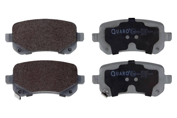 Brake Pad Set, disc brake - QP3169 QUARO