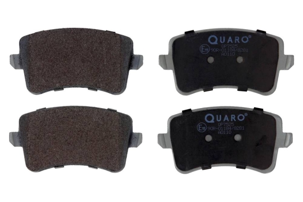 Brake Pad Set, disc brake - QP7525 QUARO
