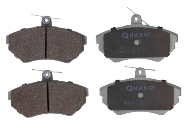 Комплект тормозных колодок, дисковый тормоз - QP0821 QUARO