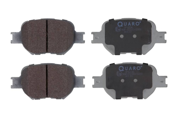 Комплект тормозных колодок, дисковый тормоз - QP6236 QUARO
