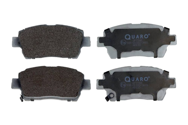 Комплект тормозных колодок, дисковый тормоз - QP7748 QUARO