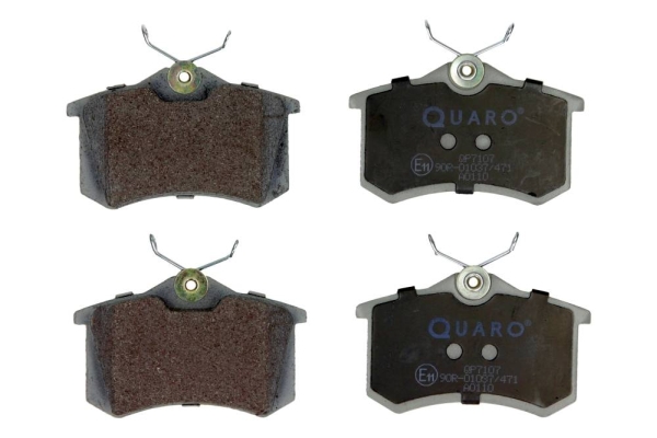 Brake Pad Set, disc brake - QP7107 QUARO