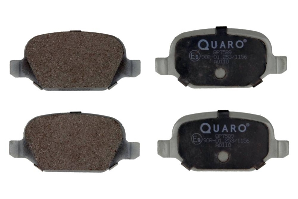 Kit pastiglie freno, Freno a disco - QP7589 QUARO