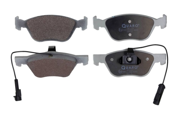 Комплект тормозных колодок, дисковый тормоз - QP1129 QUARO