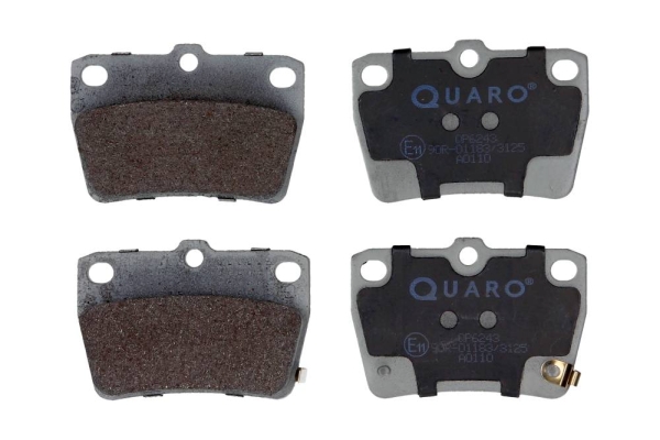 Kit pastiglie freno, Freno a disco - QP6243 QUARO