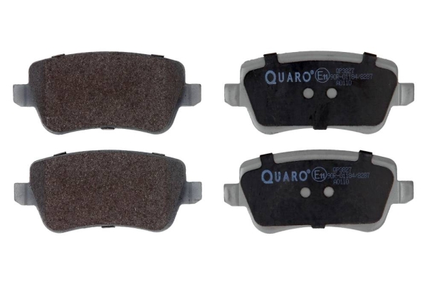 Brake Pad Set, disc brake - QP3827 QUARO