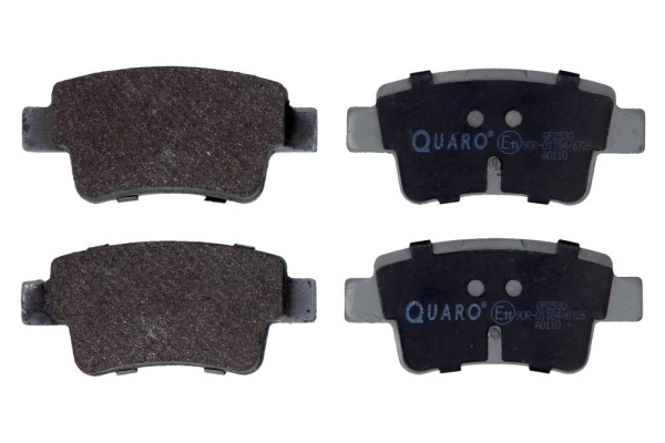 Комплект тормозных колодок, дисковый тормоз - QP2530 QUARO