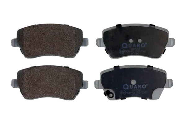 Brake Pad Set, disc brake - QP2261 QUARO