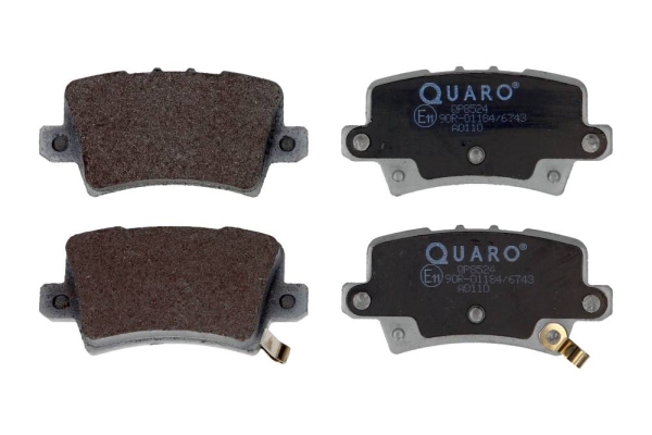Brake Pad Set, disc brake - QP8524 QUARO