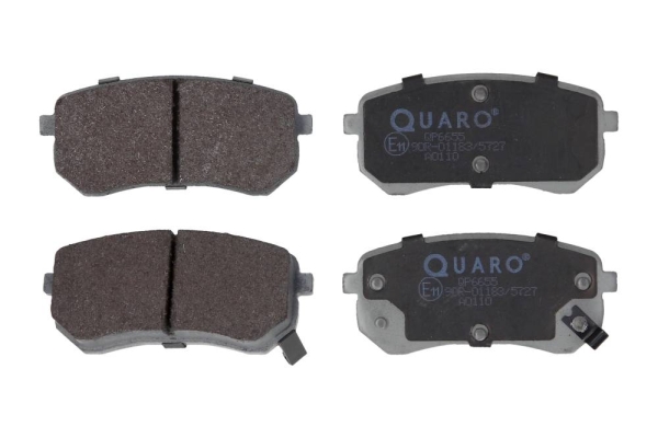 Kit pastiglie freno, Freno a disco - QP6655 QUARO