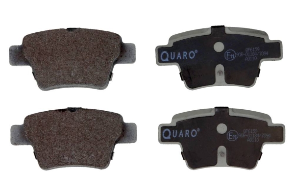 Brake Pad Set, disc brake - QP6159 QUARO