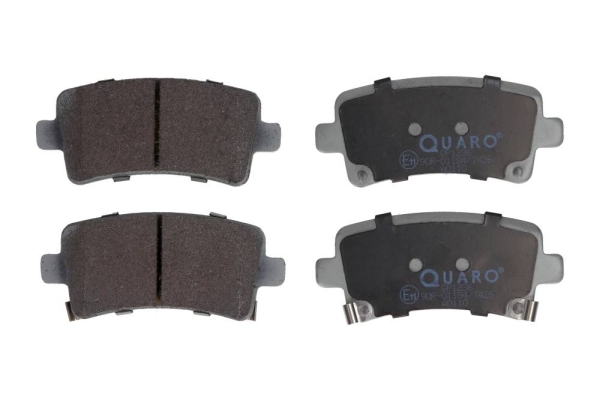 Brake Pad Set, disc brake - QP1236 QUARO
