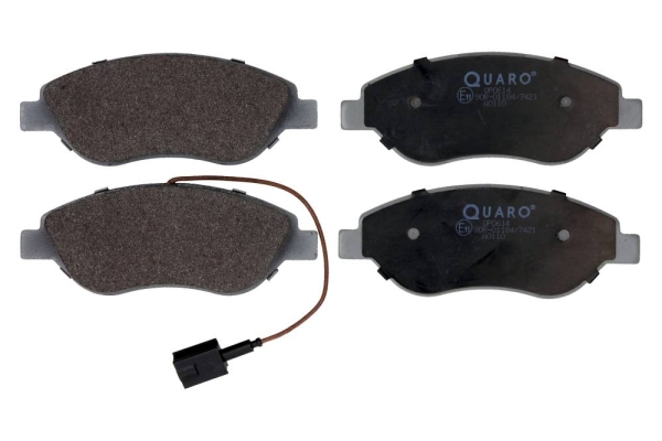 Kit pastiglie freno, Freno a disco - QP0614 QUARO
