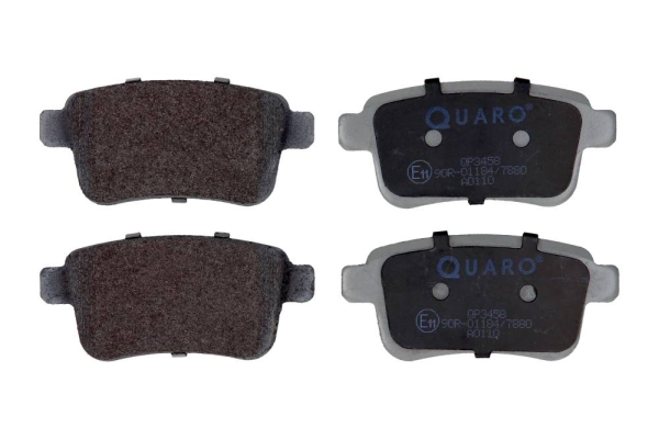 Brake Pad Set, disc brake - QP3458 QUARO