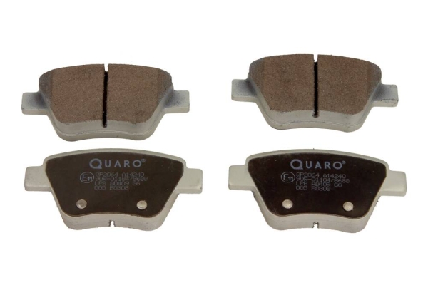 Kit pastiglie freno, Freno a disco - QP2064 QUARO