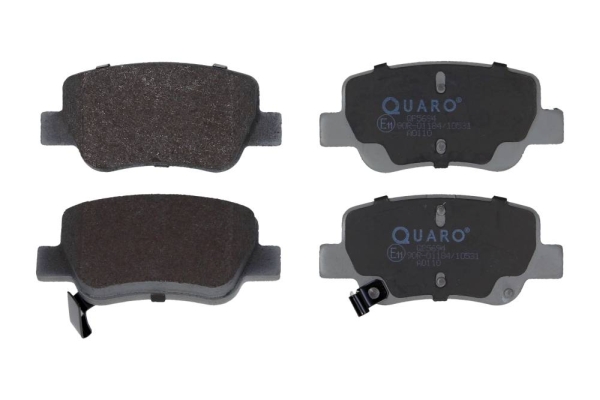 Комплект тормозных колодок, дисковый тормоз - QP5694 QUARO