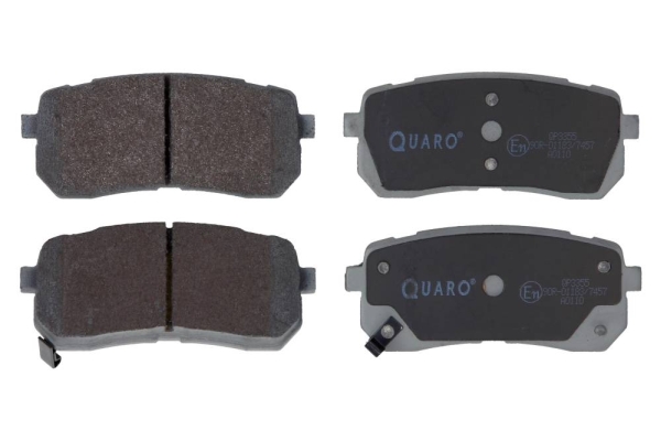 Комплект тормозных колодок, дисковый тормоз - QP3355 QUARO