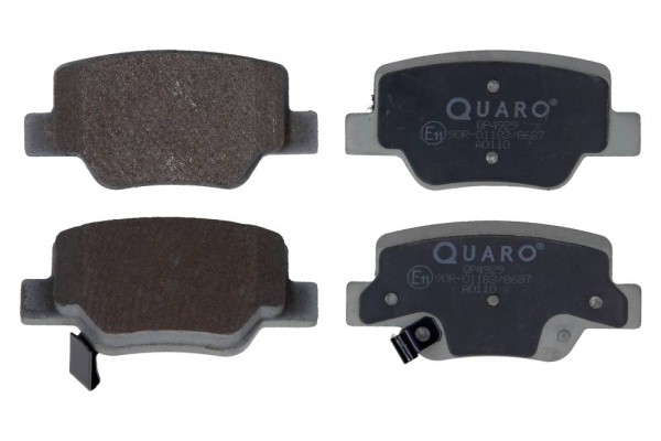 Brake Pad Set, disc brake - QP4929 QUARO