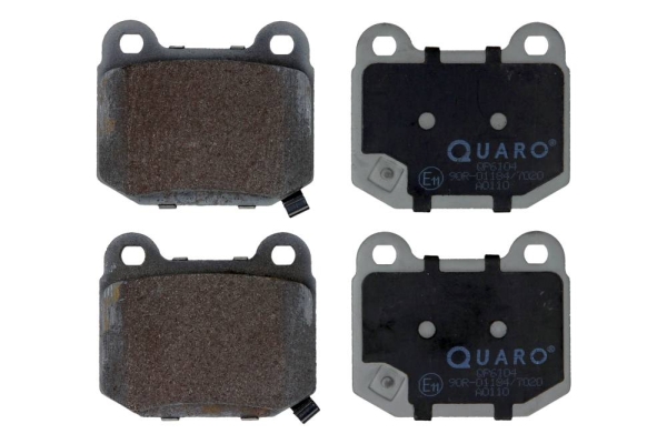 Brake Pad Set, disc brake - QP6104 QUARO