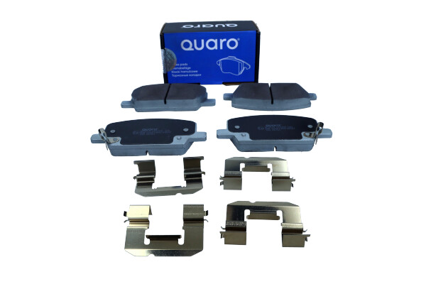 Комплект тормозных колодок, дисковый тормоз - QP0013 QUARO