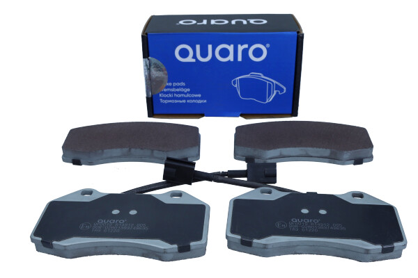 Комплект тормозных колодок, дисковый тормоз - QP0019 QUARO