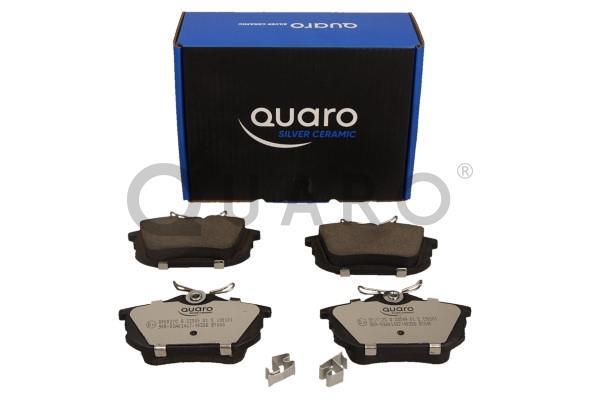 Комплект тормозных колодок, дисковый тормоз - QP0027C QUARO