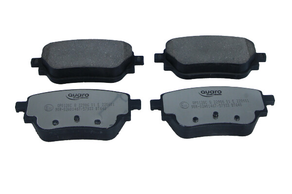 Kit pastiglie freno, Freno a disco - QP0128C QUARO