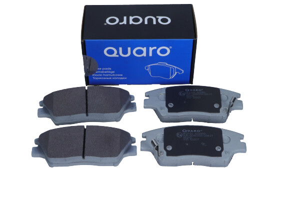 Комплект тормозных колодок, дисковый тормоз - QP0161 QUARO