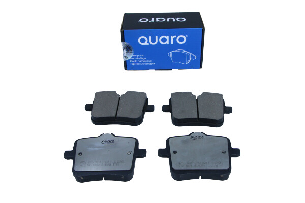 Комплект тормозных колодок, дисковый тормоз - QP0171C QUARO