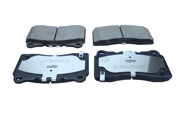 Brake Pad Set, disc brake - QP0195C QUARO