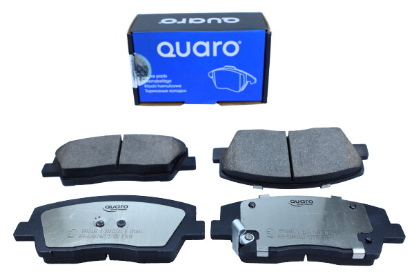 Комплект тормозных колодок, дисковый тормоз - QP0246C QUARO