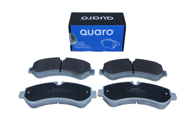 Комплект тормозных колодок, дисковый тормоз - QP0303 QUARO