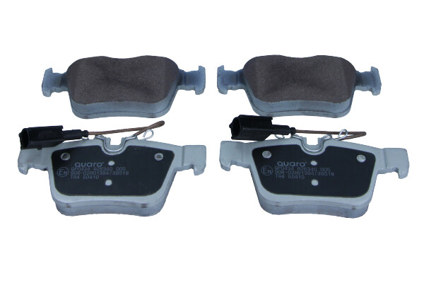 Brake Pad Set, disc brake - QP0434 QUARO
