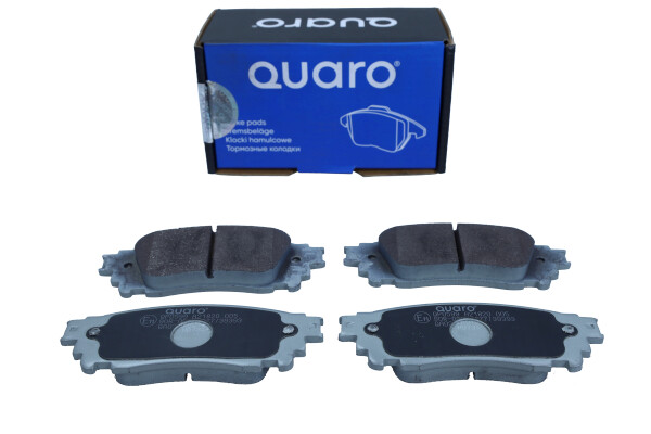 Комплект тормозных колодок, дисковый тормоз - QP0599 QUARO