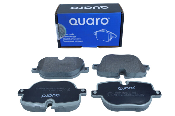 Комплект тормозных колодок, дисковый тормоз - QP0679 QUARO