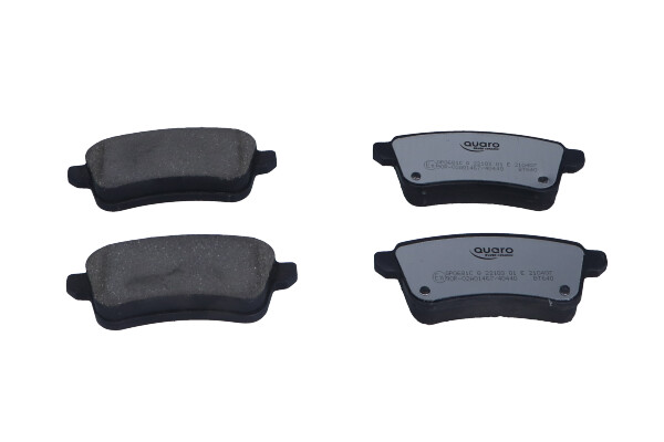 Brake Pad Set, disc brake - QP0681C QUARO