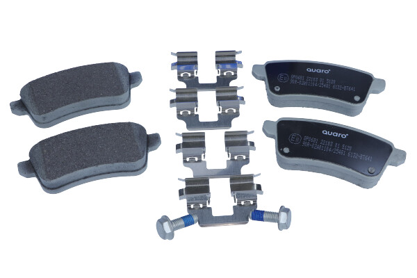 Brake Pad Set, disc brake - QP0681 QUARO