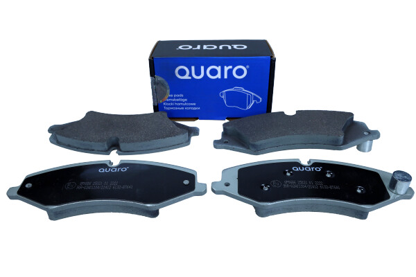 Комплект тормозных колодок, дисковый тормоз - QP0686 QUARO