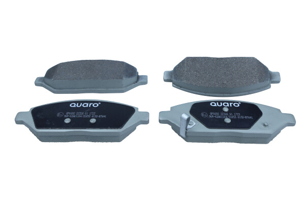 Brake Pad Set, disc brake - QP0692 QUARO